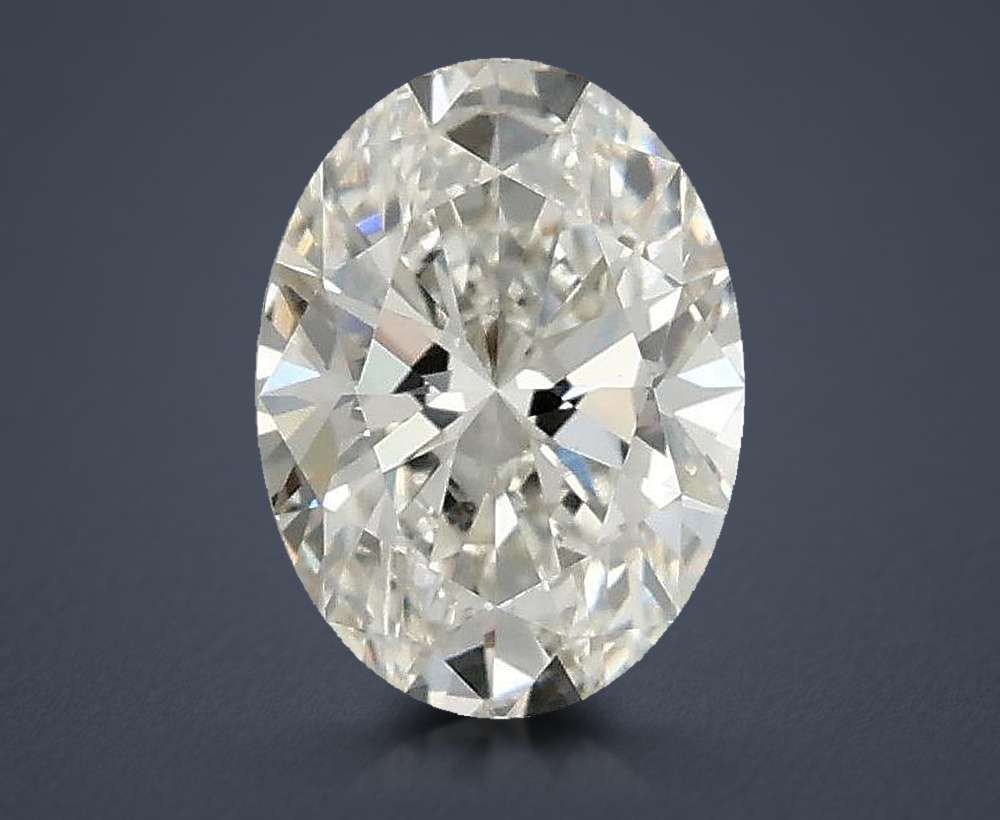 1.00 Carat Oval Lab Diamond