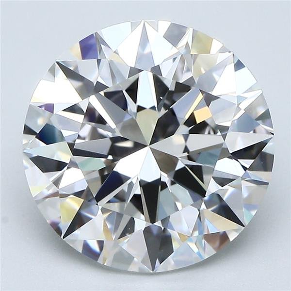 4.53ct E VS1 Rare Carat Ideal Cut Round Diamond