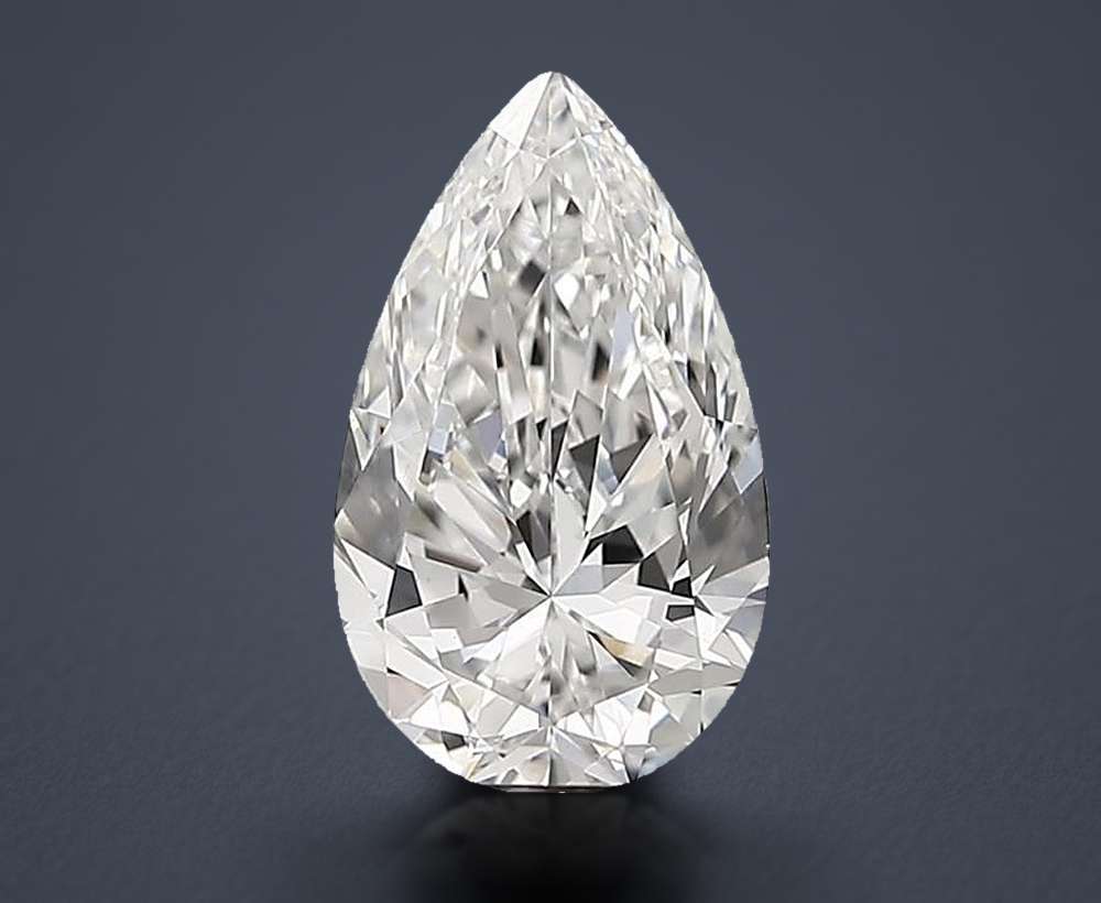 1.46 Carat Pear Lab Diamond
