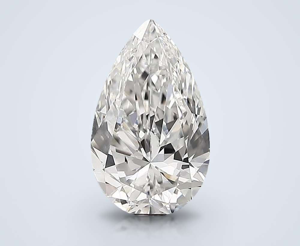 1.46 Carat Pear Lab Diamond