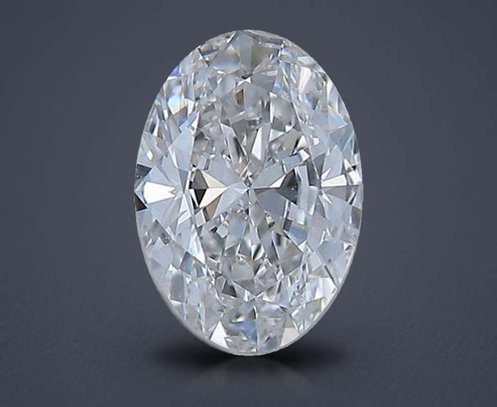 0.60 Carat Oval Natural Diamond