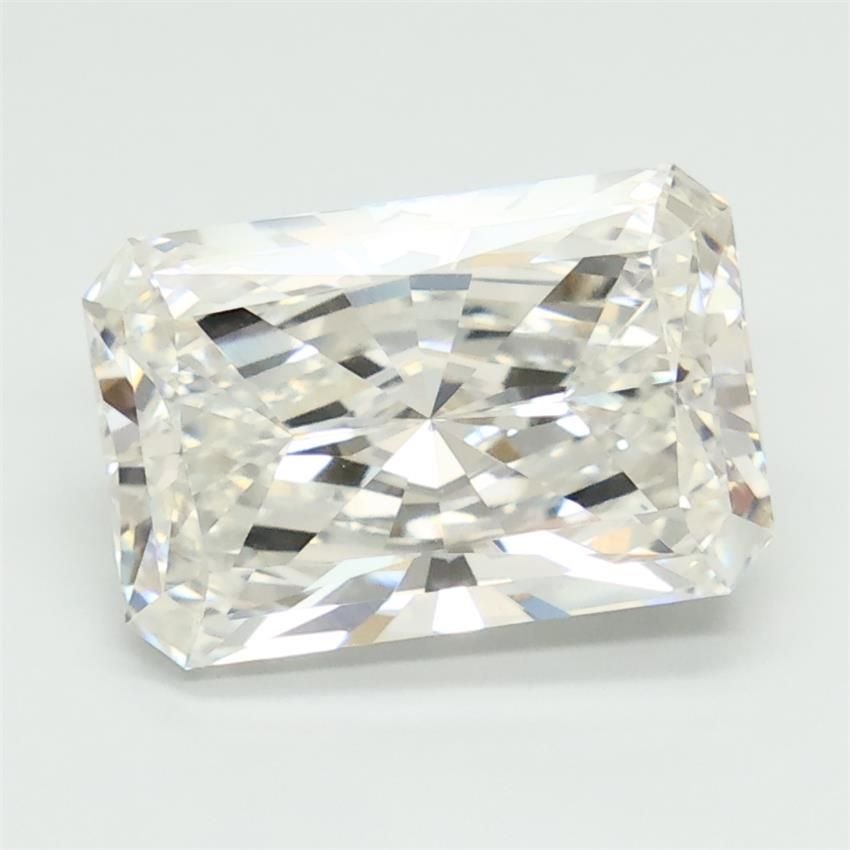 3.73ct F VVS2 Rare Carat Ideal Cut Radiant Lab Grown Diamond