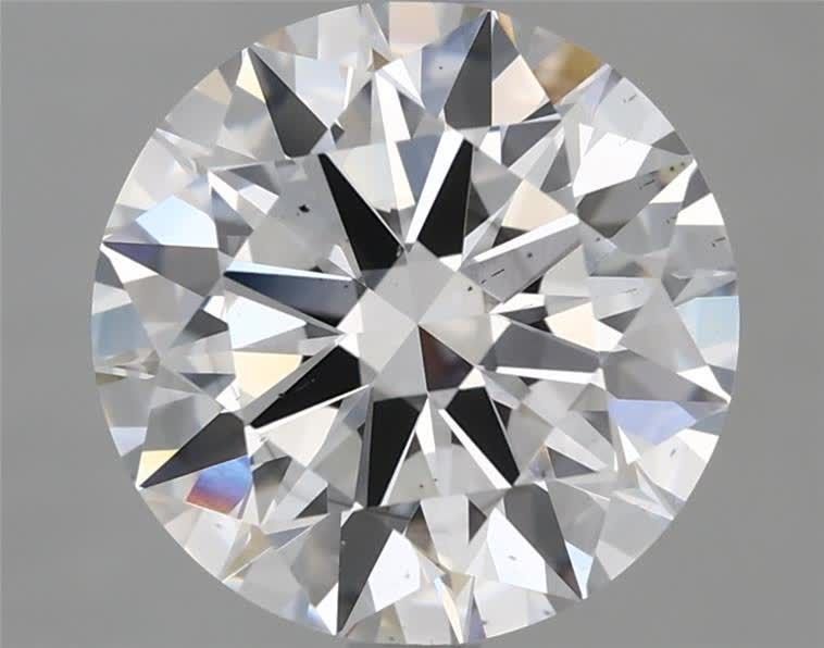 3.50ct D VS2 Rare Carat Ideal Cut Round Lab Grown Diamond