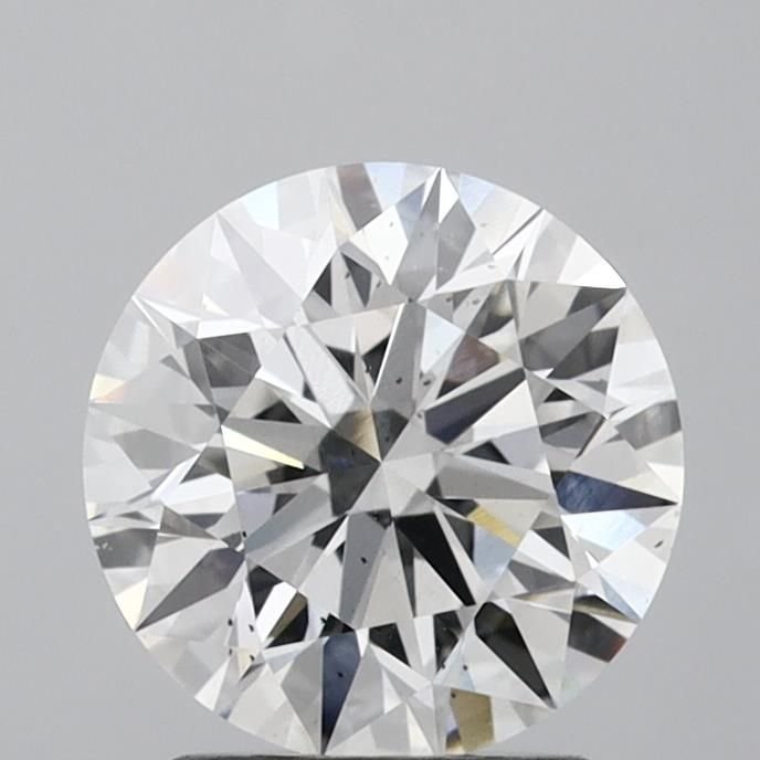 2.09ct E SI1 Rare Carat Ideal Cut Round Lab Grown Diamond