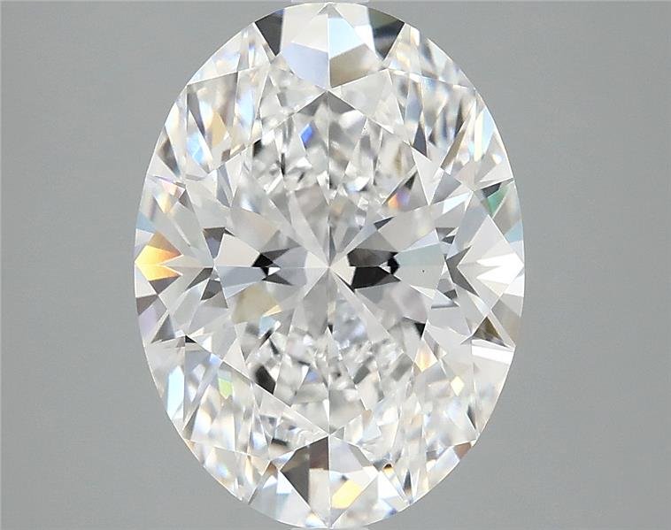 3.91 Carat Oval Lab Diamond