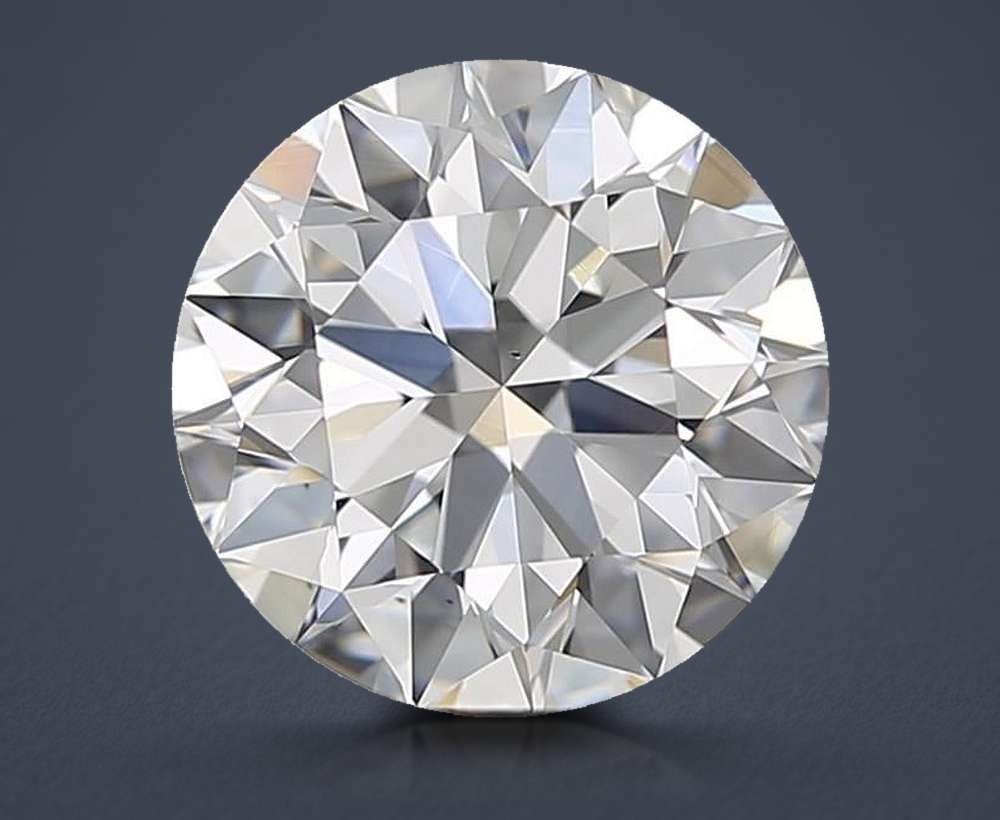 1.34 Carat Round Natural Diamond