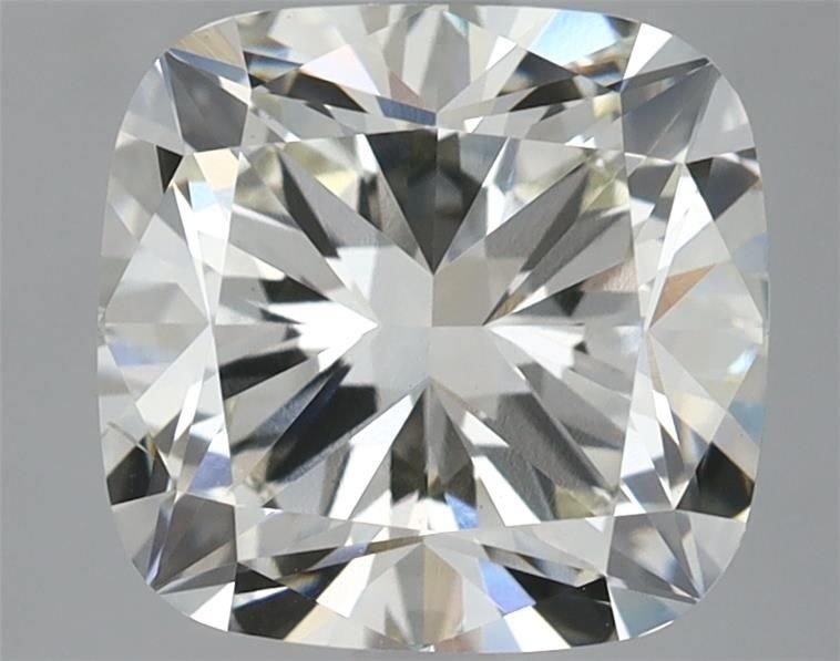 3.53ct J VS2 Rare Carat Ideal Cut Cushion Lab Grown Diamond