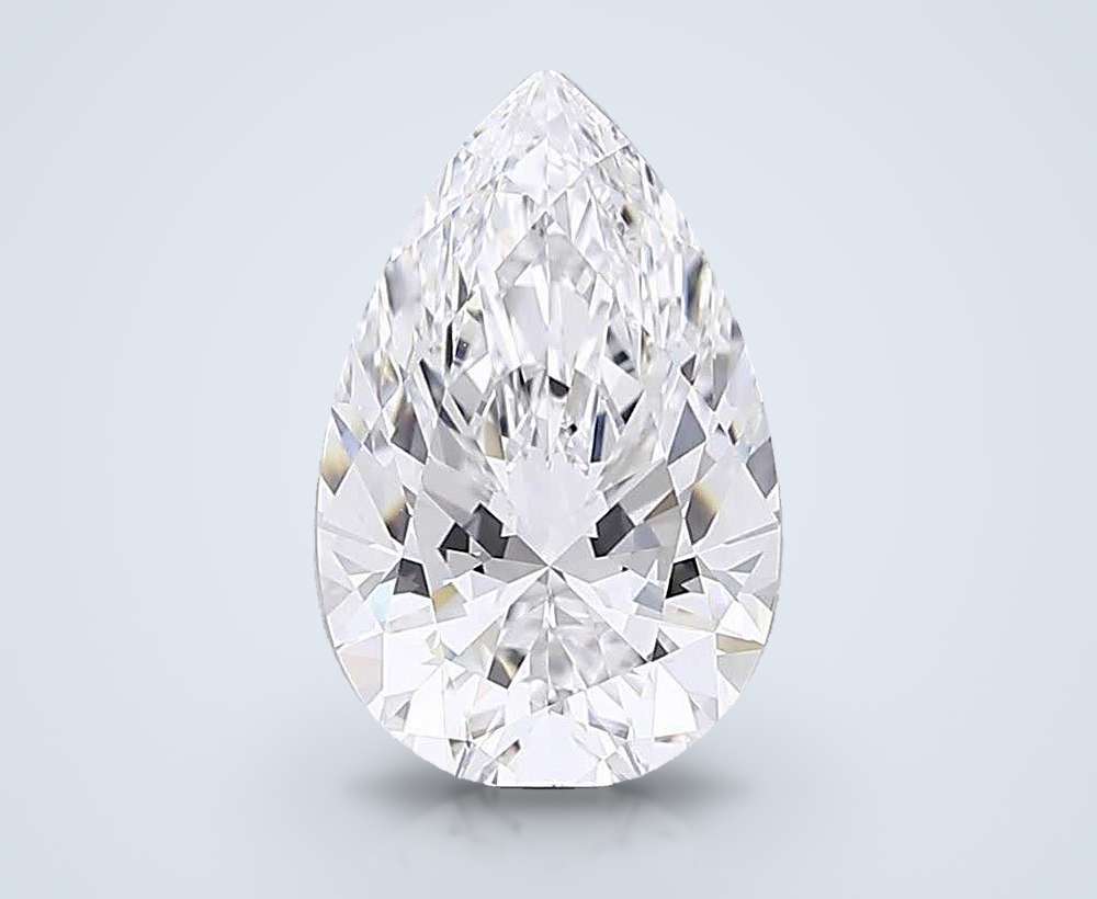 3.00 Carat Pear Lab Diamond