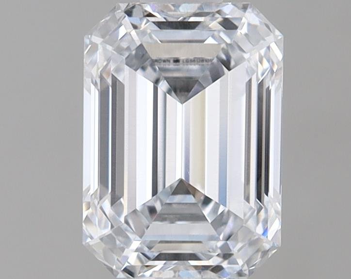 1.13ct F SI1 Rare Carat Ideal Cut Emerald Lab Grown Diamond