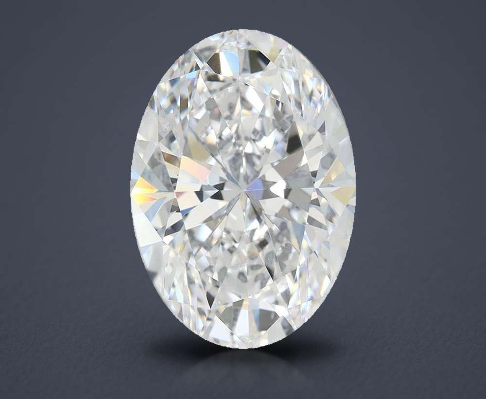 3.83 Carat Oval Lab Diamond