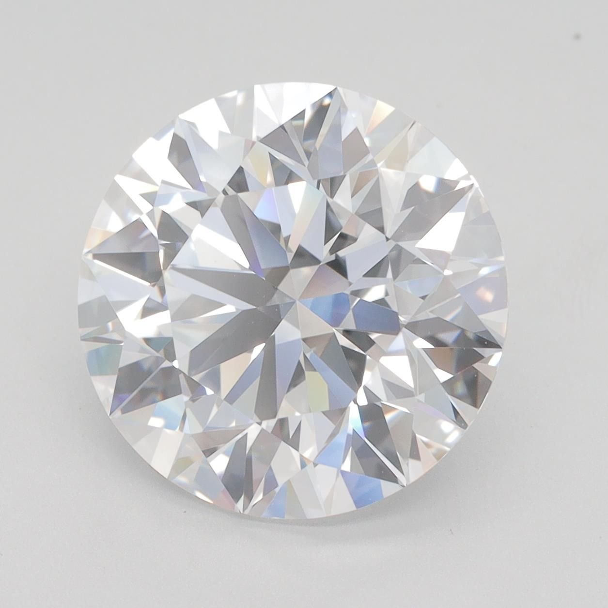 6.33ct D IF Rare Carat Ideal Cut Round Lab Grown Diamond