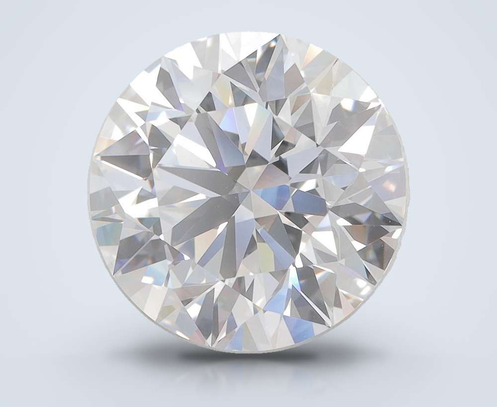 6.33 Carat Round Lab Diamond