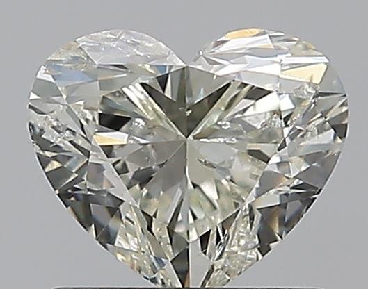 0.96ct J SI2 Rare Carat Ideal Cut Heart Diamond