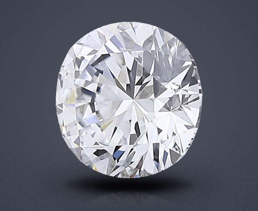 0.83 Carat Round Lab Diamond