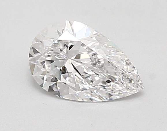 0.88ct D VVS2 Rare Carat Ideal Cut Pear Lab Grown Diamond