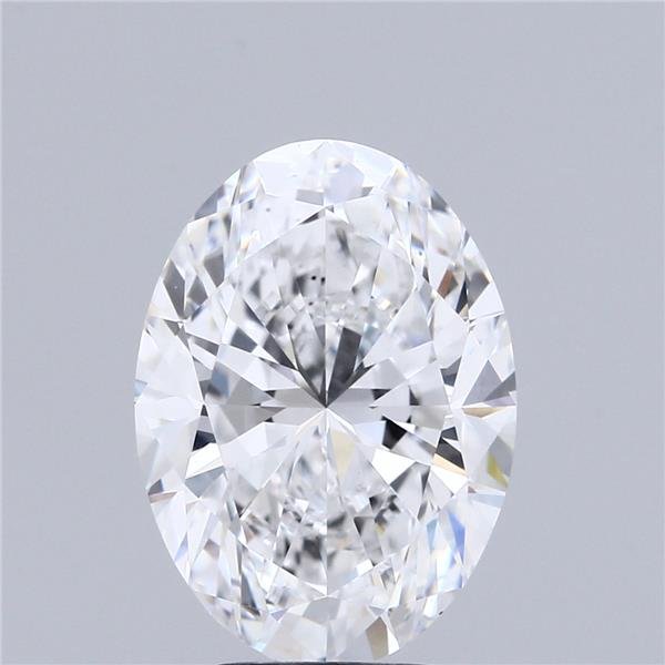5.00 Carat Oval Lab Diamond