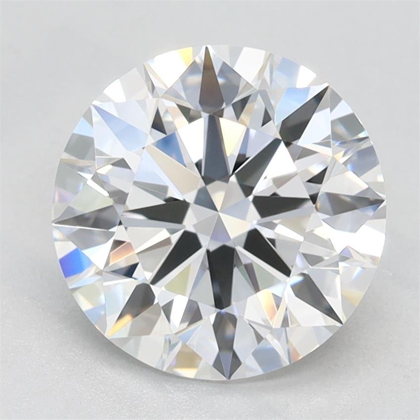 2.09ct D VVS1 Rare Carat Ideal Cut Round Lab Grown Diamond