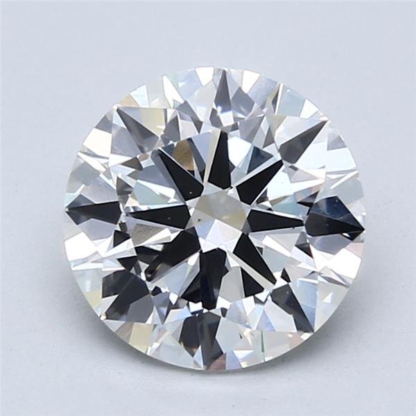 2.49ct D VS1 Rare Carat Ideal Cut Round Lab Grown Diamond