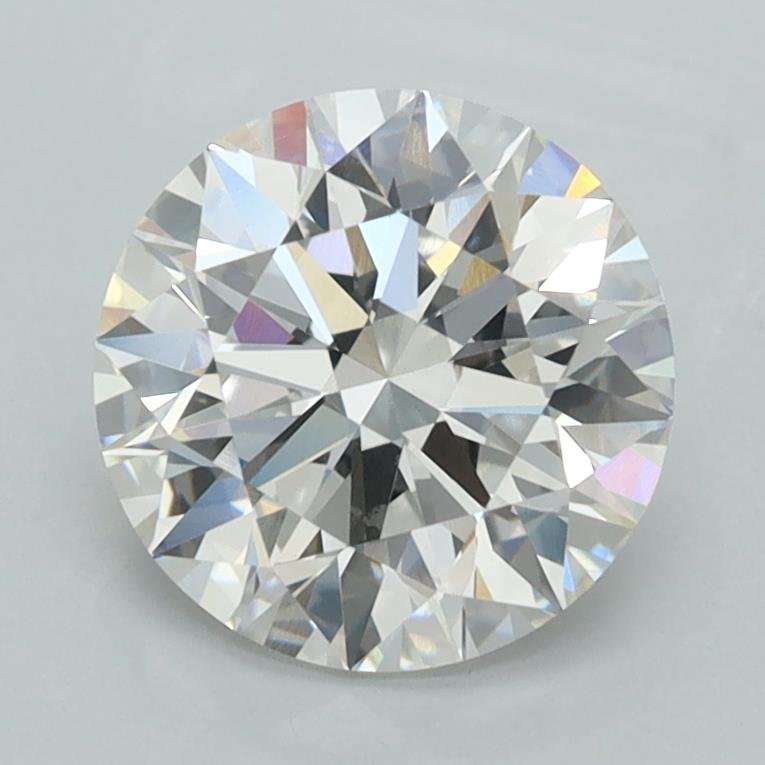 2.03ct F VVS2 Rare Carat Ideal Cut Round Lab Grown Diamond