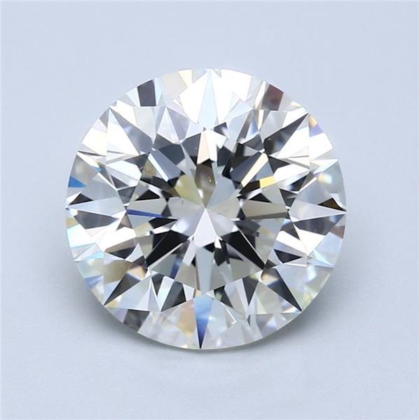 3.91ct I VS2 Excellent Cut Round Diamond