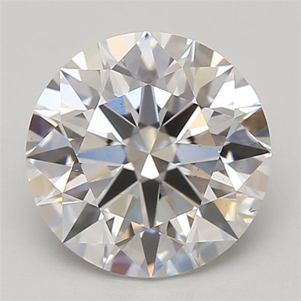 3.09ct E VS2 Rare Carat Ideal Cut Round Lab Grown Diamond
