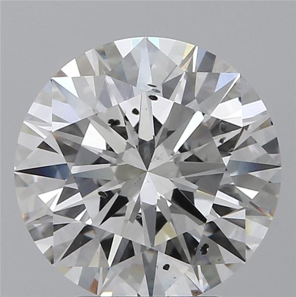 3.61ct H SI2 Rare Carat Ideal Cut Round Lab Grown Diamond