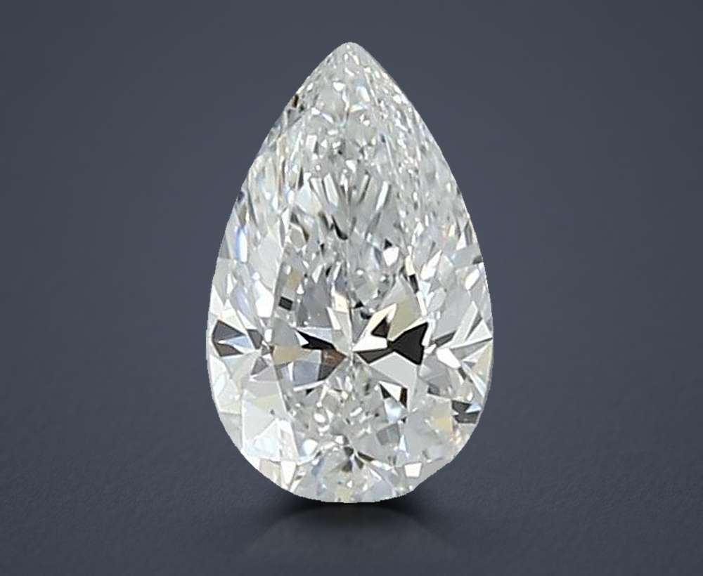 0.60 Carat Pear Lab Diamond