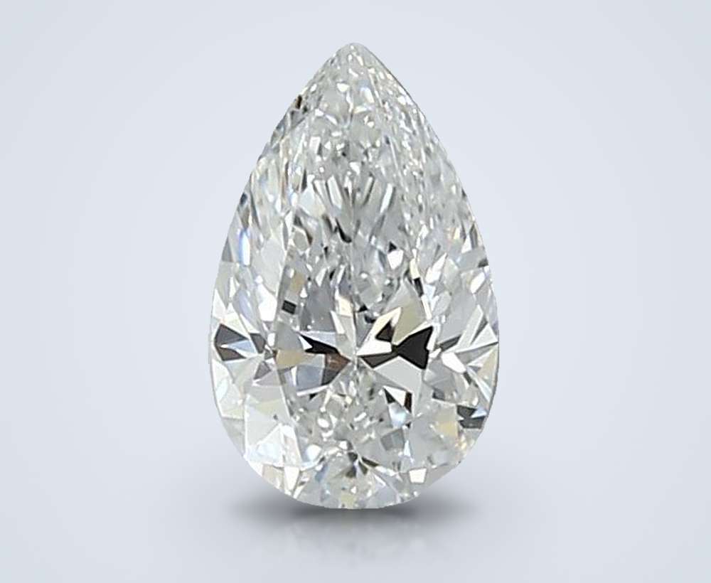 0.60 Carat Pear Lab Diamond
