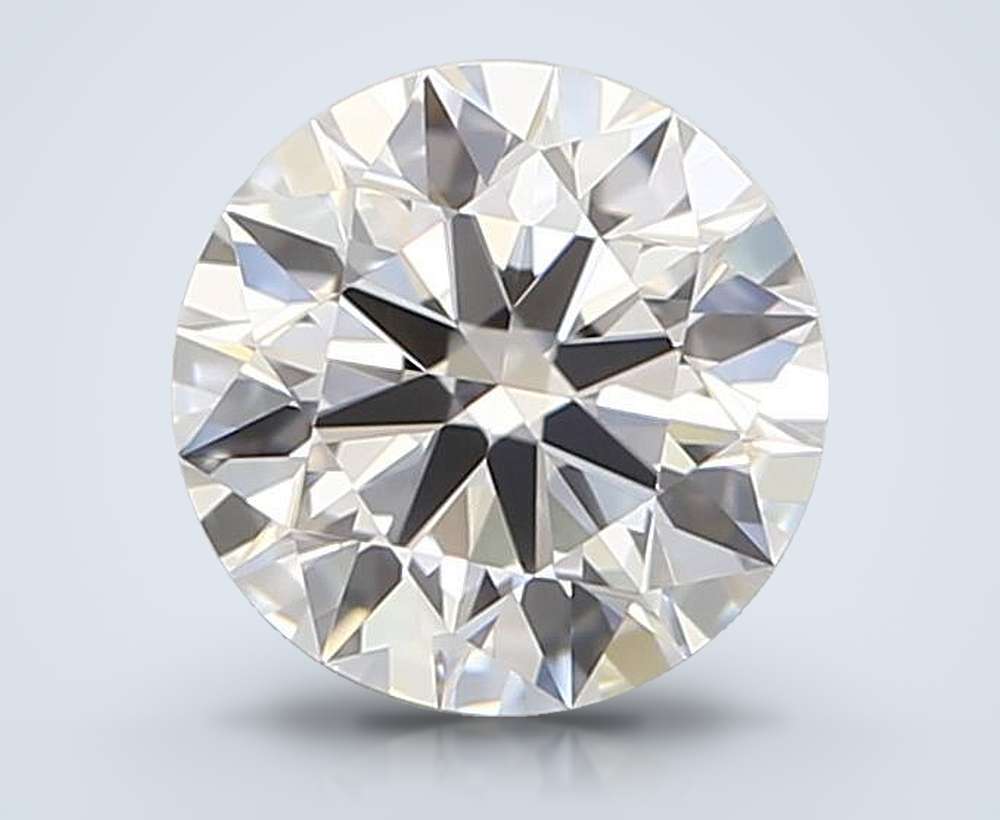 0.51 Carat Round Natural Diamond