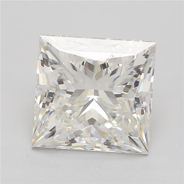 3.02ct G VS1 Rare Carat Ideal Cut Princess Lab Grown Diamond