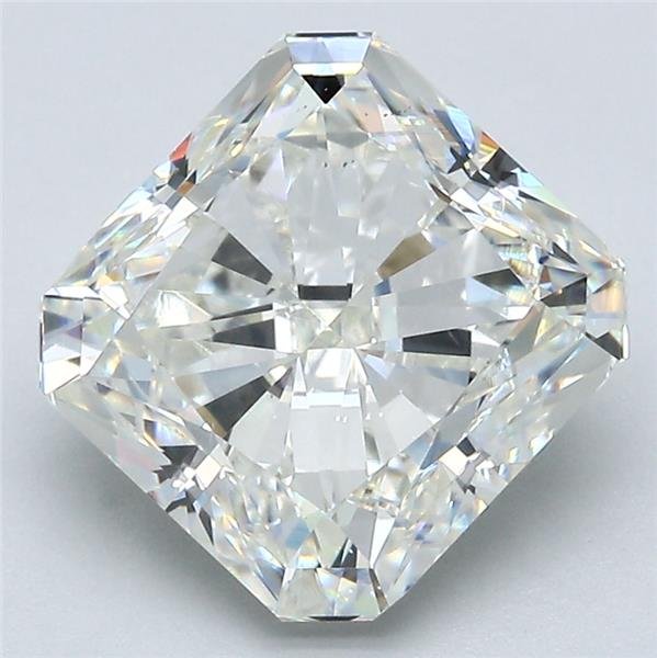 4.53ct J SI1 Very Good Cut Radiant Diamond