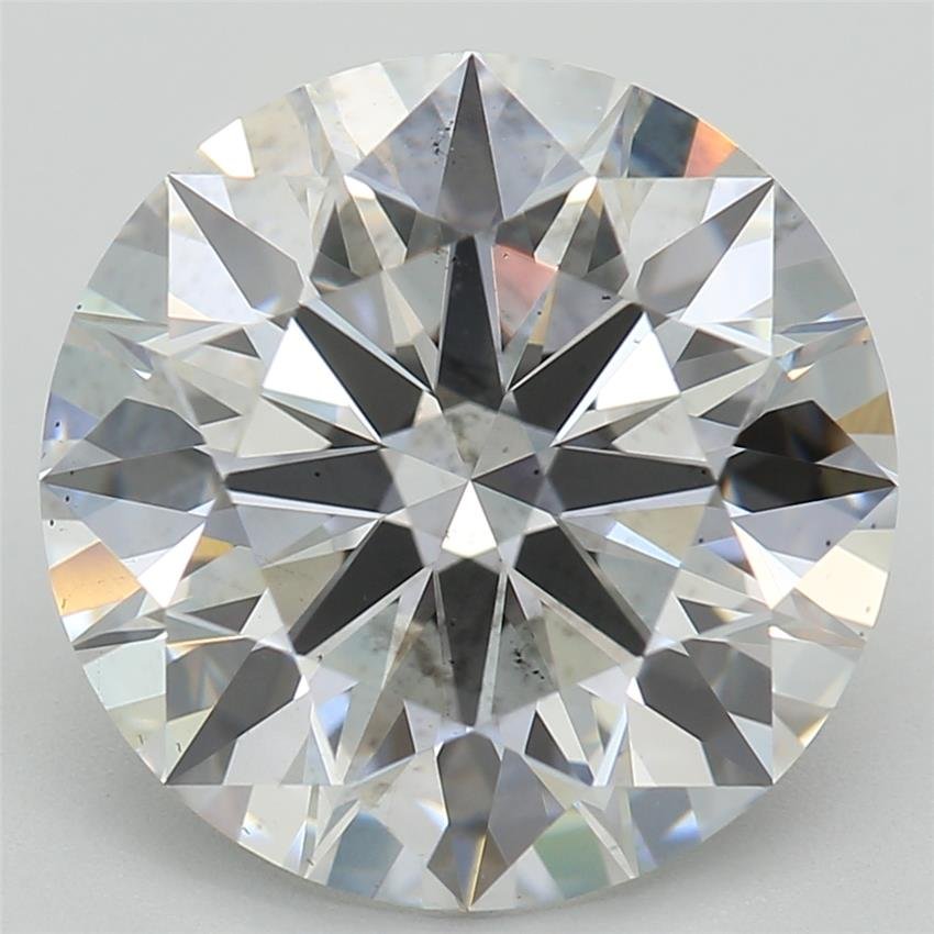 3.31ct F SI1 Rare Carat Ideal Cut Round Lab Grown Diamond