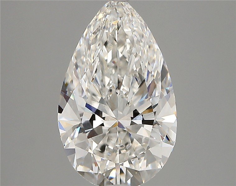 2.95 Carat Pear Lab Diamond