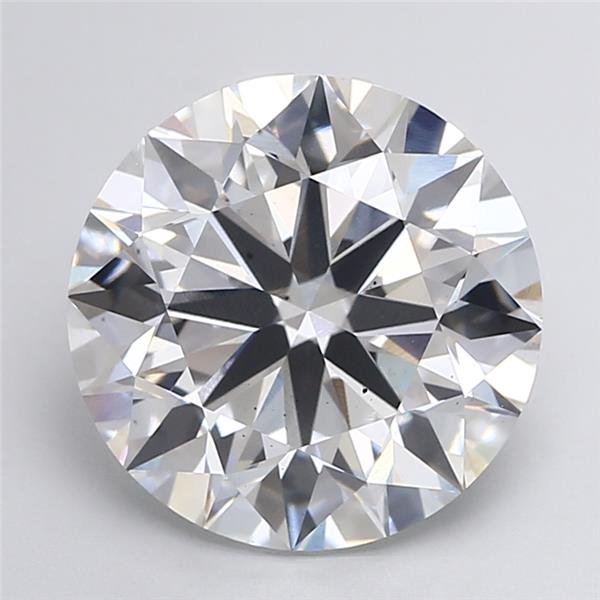 8.12ct F VS2 Excellent Cut Round Lab Grown Diamond