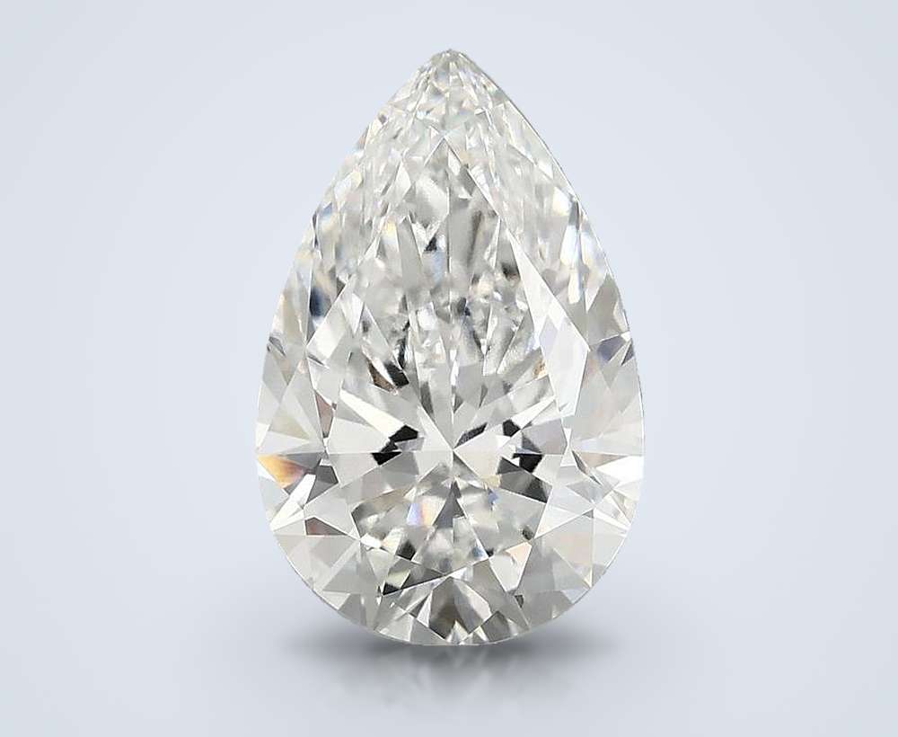 2.80 Carat Pear Lab Diamond