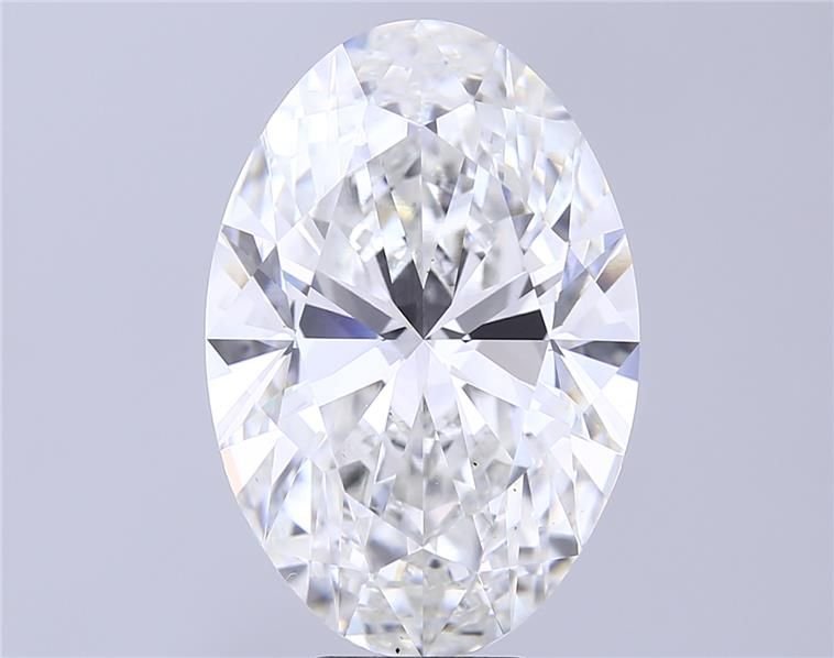 10.62ct F VS1 Rare Carat Ideal Cut Oval Lab Grown Diamond
