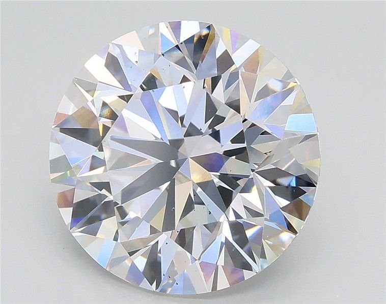 4.04ct E VS2 Rare Carat Ideal Cut Round Lab Grown Diamond