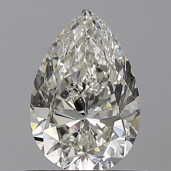 0.80ct J SI1 Rare Carat Ideal Cut Pear Diamond