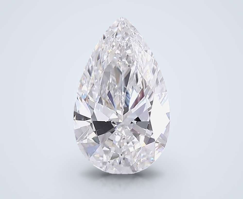 2.50 Carat Pear Lab Diamond
