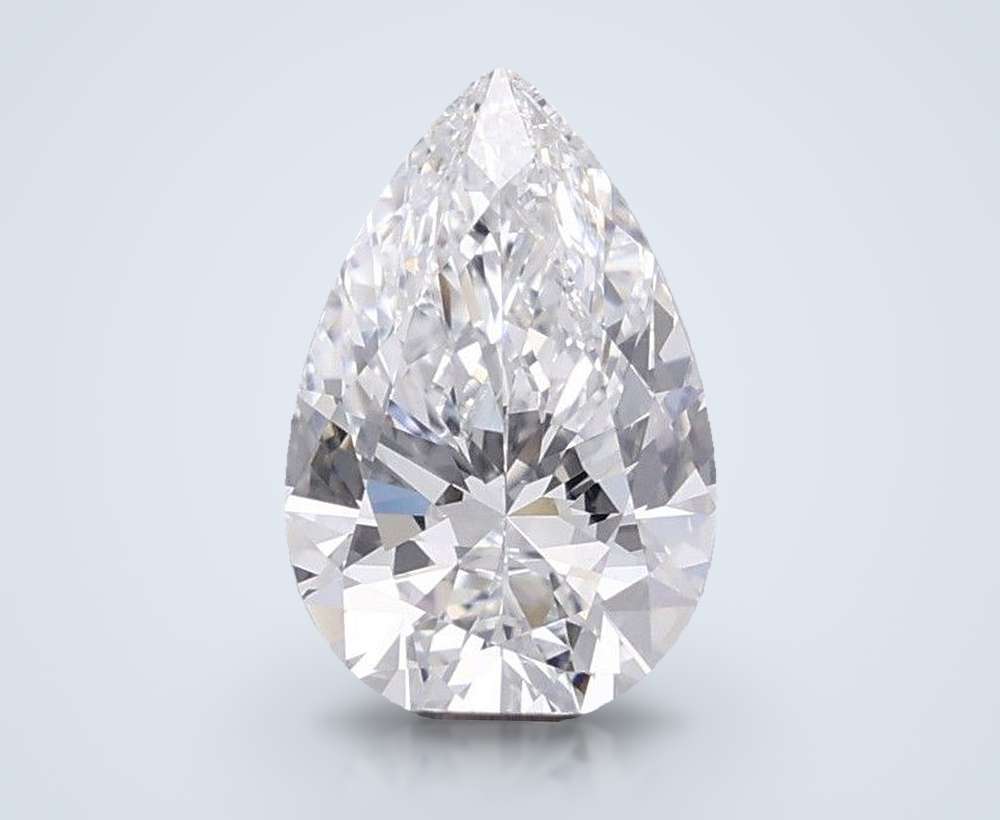 2.50 Carat Pear Lab Diamond