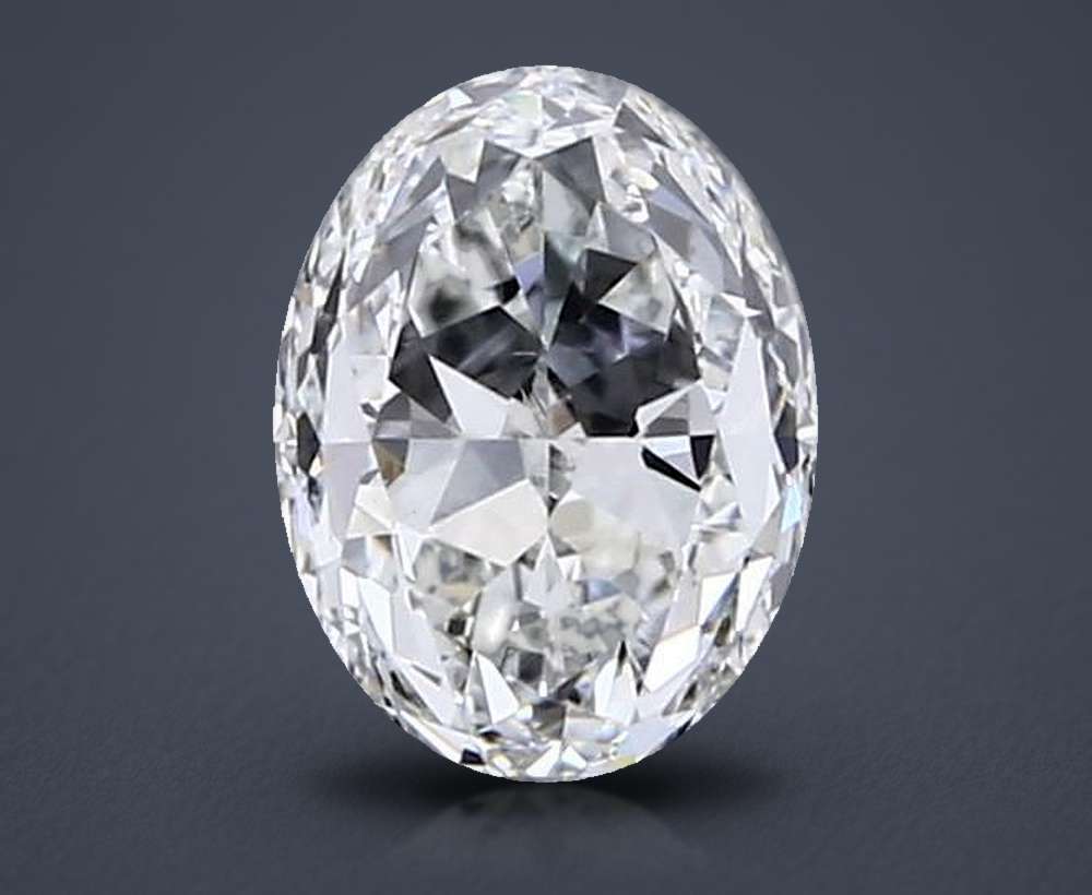 1.00 Carat Oval Natural Diamond