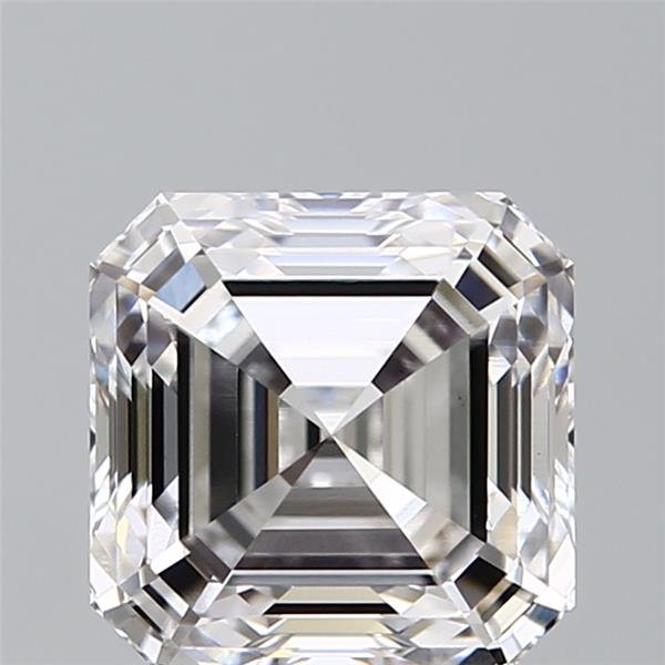 2.08ct D VS1 Rare Carat Ideal Cut Asscher Lab Grown Diamond