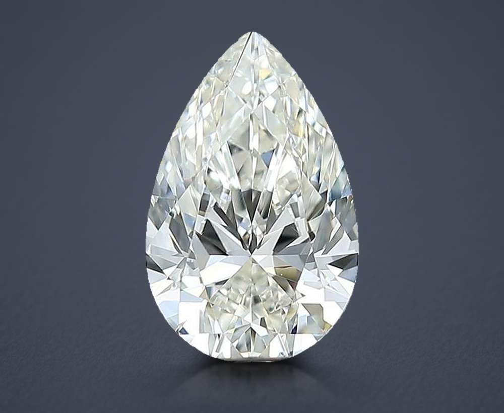 1.30 Carat Pear Natural Diamond