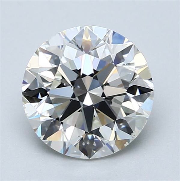 1.90ct I SI2 Rare Carat Ideal Cut Round Diamond