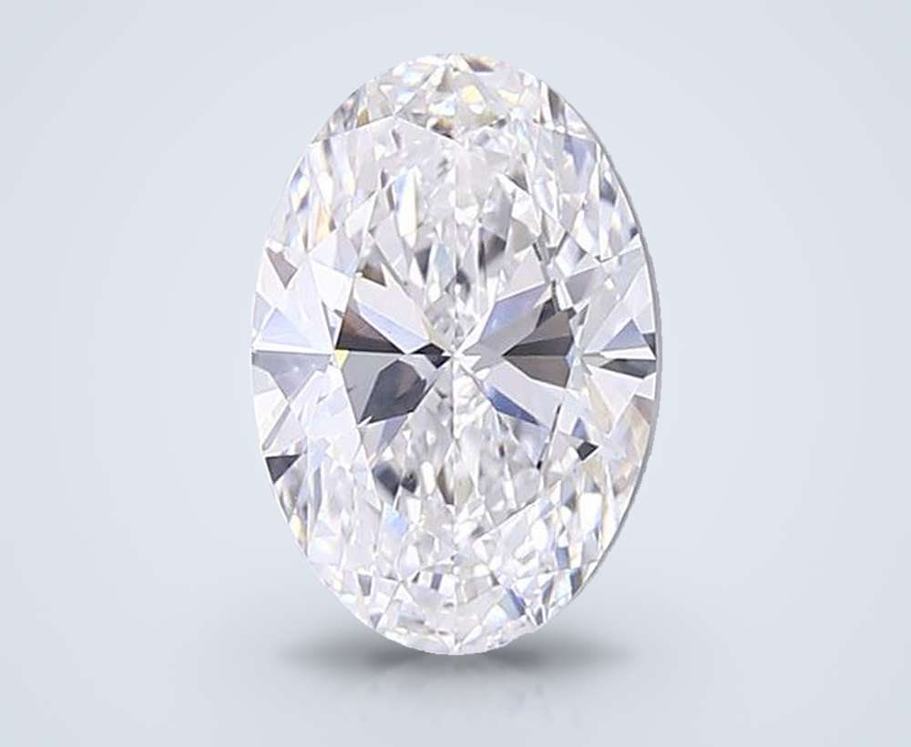 0.72 Carat Oval Lab Diamond