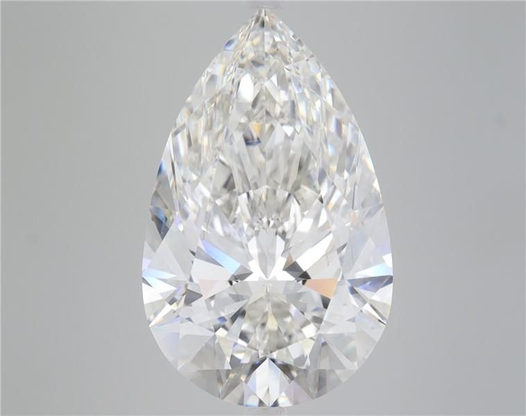 9.42ct G VS2 Rare Carat Ideal Cut Pear Lab Grown Diamond