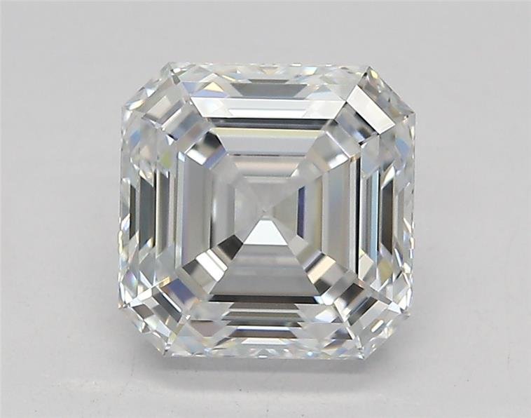 2.09ct E VS2 Rare Carat Ideal Cut Asscher Lab Grown Diamond