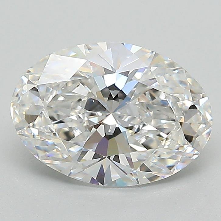 1.58ct E VS1 Rare Carat Ideal Cut Oval Lab Grown Diamond