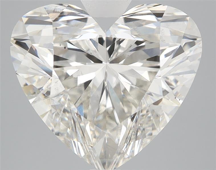 4.73ct H VS2 Rare Carat Ideal Cut Heart Lab Grown Diamond