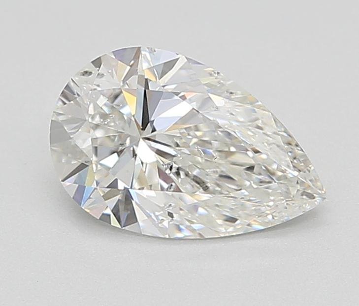 1.00ct E SI1 Rare Carat Ideal Cut Pear Lab Grown Diamond